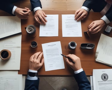 An elegant interior of a modern home showcasing luxurious furnishings and natural light.