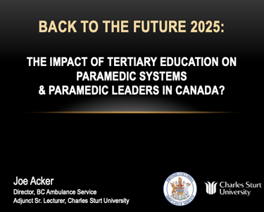 Back to the Future PowerPoint Title Slide