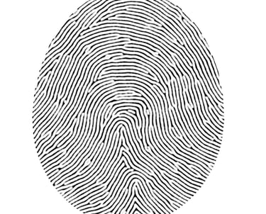 Fingerprint kit for silver fingerprint jewellery