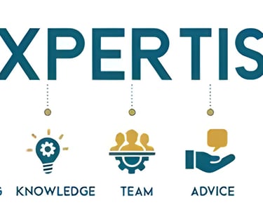 expertise in our work