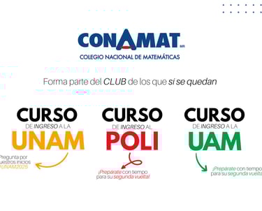 CONAMAT CONAMAT EN LÍNEA CONAMAT PRECIO CANAMAT COMIPEMS CONAMAT UNAM