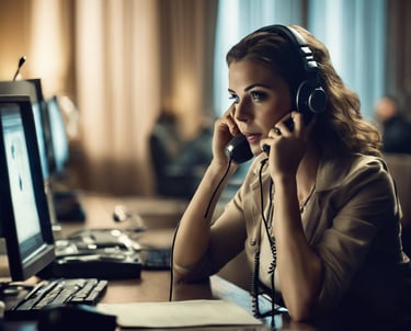 a pink semi truck parked in front of a building