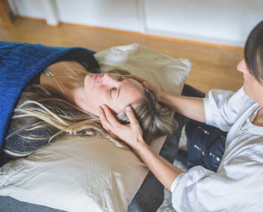 Biodynamic Craniosacral Therapy hold