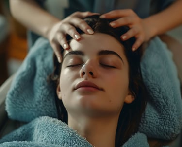 Soin Head Spa sur Mallemort proche de Salon de Provence,Charleval, Sénas,Lambesc