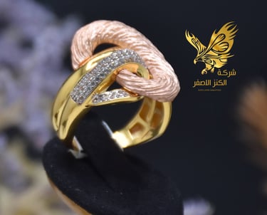 a variety of gold rings with diamonds  | Alkanz Alasifar | Antalya Jewellery