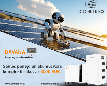 Saules paneļu akcijas piedāvājums