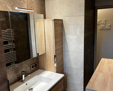 salle de bains rénovée par Lepezel Fermetures