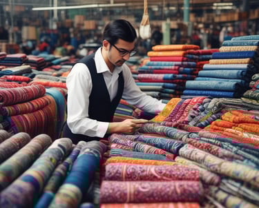 A business card with 'mocp' branding placed on a concrete surface, accompanied by a modern electronic device displaying the same text. The design is minimalist, featuring white and gray tones. A QR code is present on the card alongside the text 'Personal Brand'.