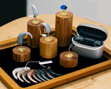 Appareils auditifs, intra aurilaire, mini contours et contours