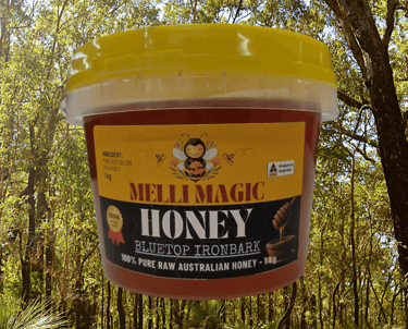 bluetop ironbark honey 1kg