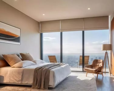 render alcoba proyecto residencial en santa marta