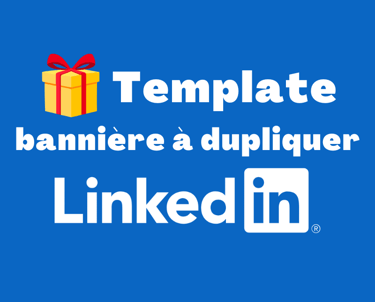 Template de bannière LinkedIn sur CANVA