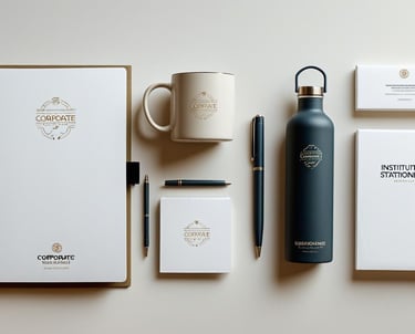 merch para empresa, cuaderno anillado, taza, lapicera, botella, cuaderno cosido logo personalizado
