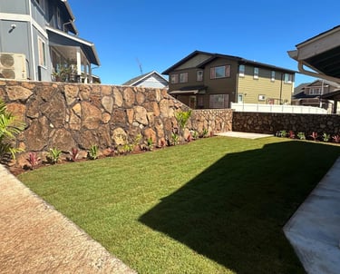 retaining wall in honolulu, hawaii