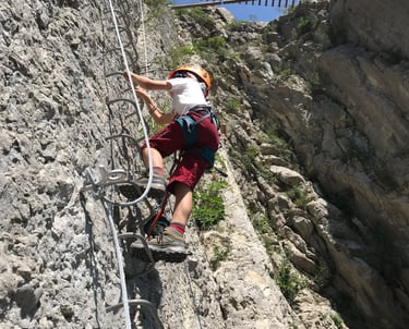 via ferrata céüse 