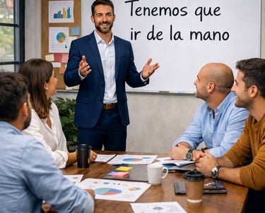 Tenemos que ir de la mano