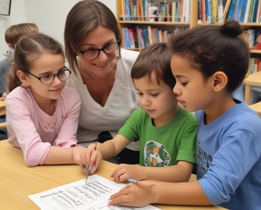 A woman with glasses is performing a treatment or examination on a person lying down on a table in an office setting. The person on the table is wearing a mask and appears to be receiving some form of therapy. The room is neutral in color with vertical blinds covering a window, and there is a small fan on the floor.
