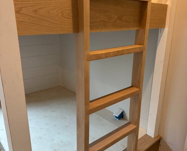 Custom Bunkbed White Oak 