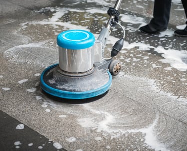 Vue extérieure d’un immeuble entretenu par Vecteur Propreté