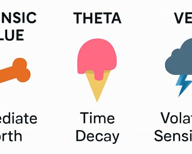 Options Greek Illustration