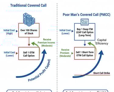 the Poor Man’s Covered Call (PMCC)