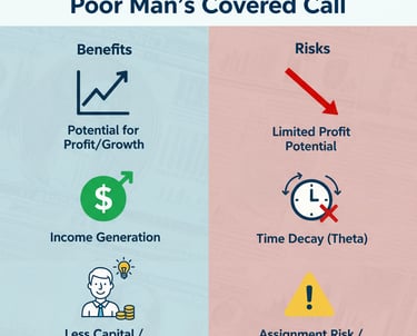 Risk and Benefits of Poor Man's Covered Call