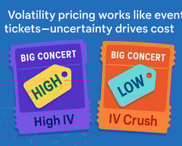 Options Greek - Vega. Volatility pricing