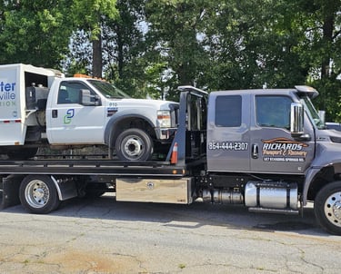 Vehicle Recovery Solutions in Greenville County, SC