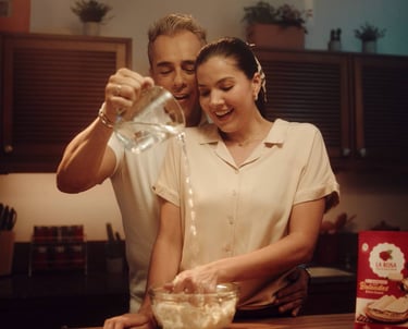 Comercial Harina para baleadas LA ROSA