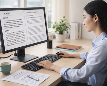 Document Translation Company in China