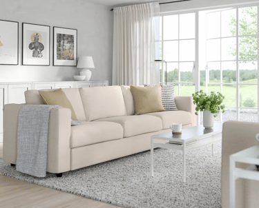 nettoyage Canapé 3 places propre