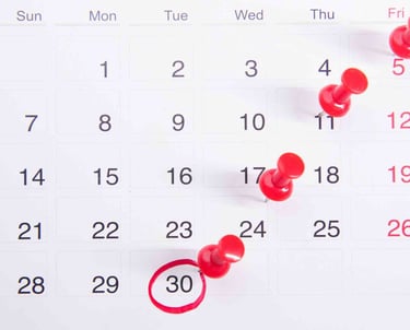 Calendrier rendez-vous mise à disposition VTC taxi