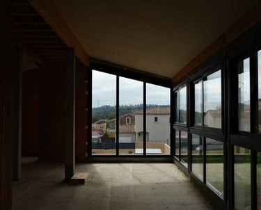 Period home interior renovation with restored architectural features