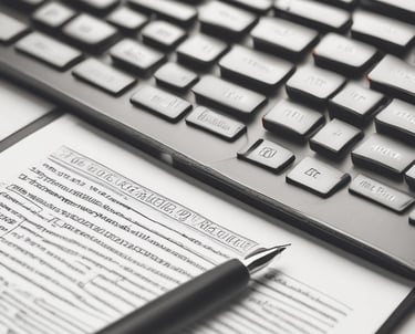 person typing on Apple Cordless Keyboard