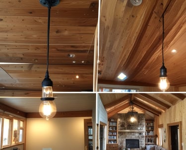 white concrete house surrounded by trees