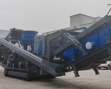 Mingyuan track mobile stone crusher for sale, crawler mobile crushing plant price, crawler mobile crushing station price