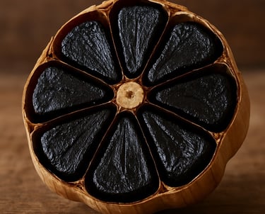 Ajo negro ecológico