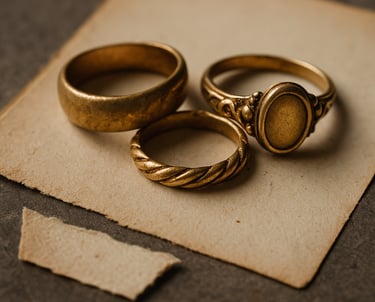 anillos antiguos