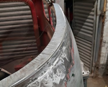 Rear cab section, Thames Trader