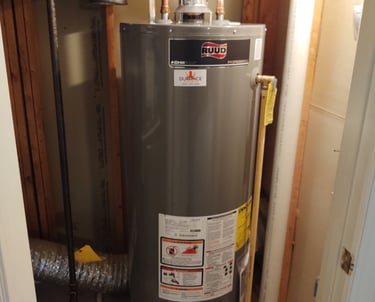 Gas water heater installation in Rockville MD by WaterHeatersNearMe.pro