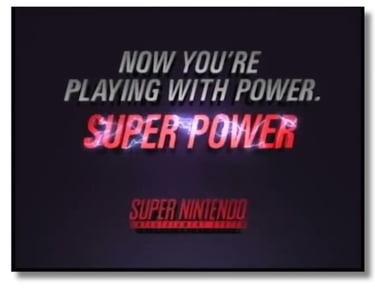 Now You're Playing with Power Super power