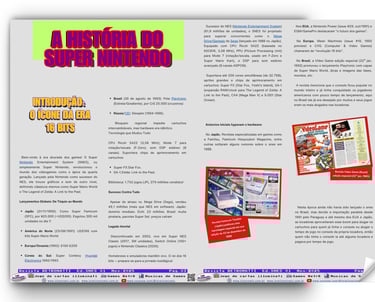 Duas paginas (mostrando como se estivesse aberta)