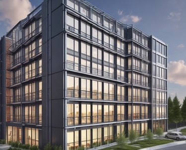 worm's-eye view photography of concrete building