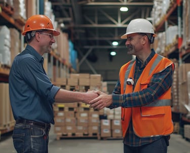 Apoyo logístico con alianzas estratégicas como parte de servicios logísticos 