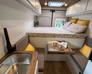 Muebles a medida para furgonetas camper