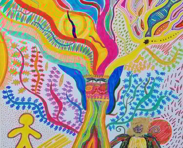 The Yellow Man by Elkolor aka Raphaël Pathé
