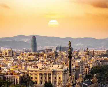 Barcelona Sunset