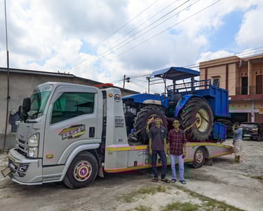 service alat berat dan genset pekanbaru
