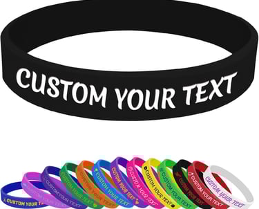 Silicone Wristbands Printing in Mumbai 
