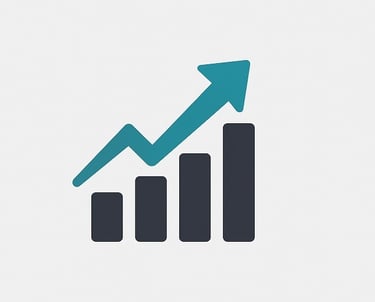 a graphing bar chart showing a graphing of a bar chart
